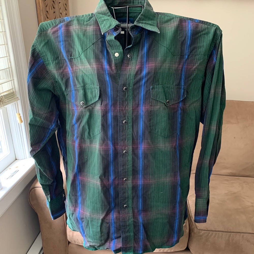 Vintage wrangler button up